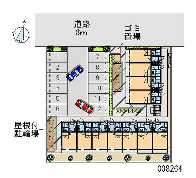 レオパレスＦＬＯＲＡ 月極駐車場