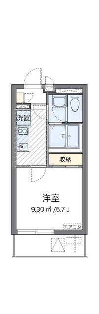 クレイノヴィクトワール 間取り図