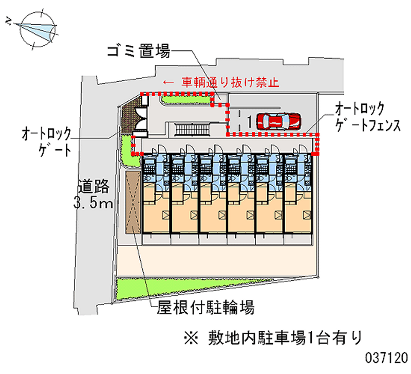 37120 Monthly parking lot