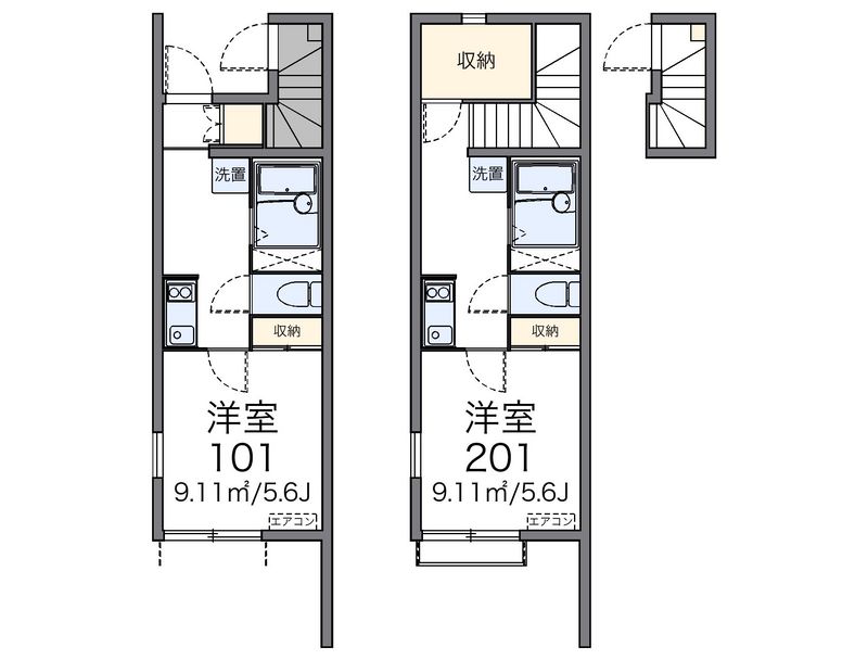 レオネクストアルデンテ　本町 間取図