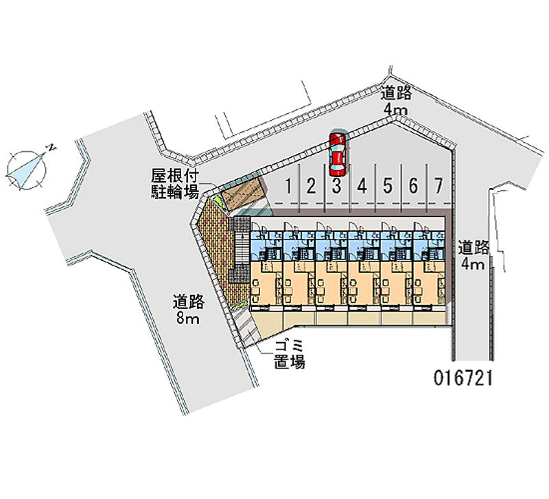 レオパレスラ・ホーレ 月極駐車場