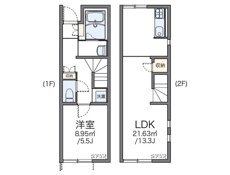 レオネクストプルーニャ 間取り