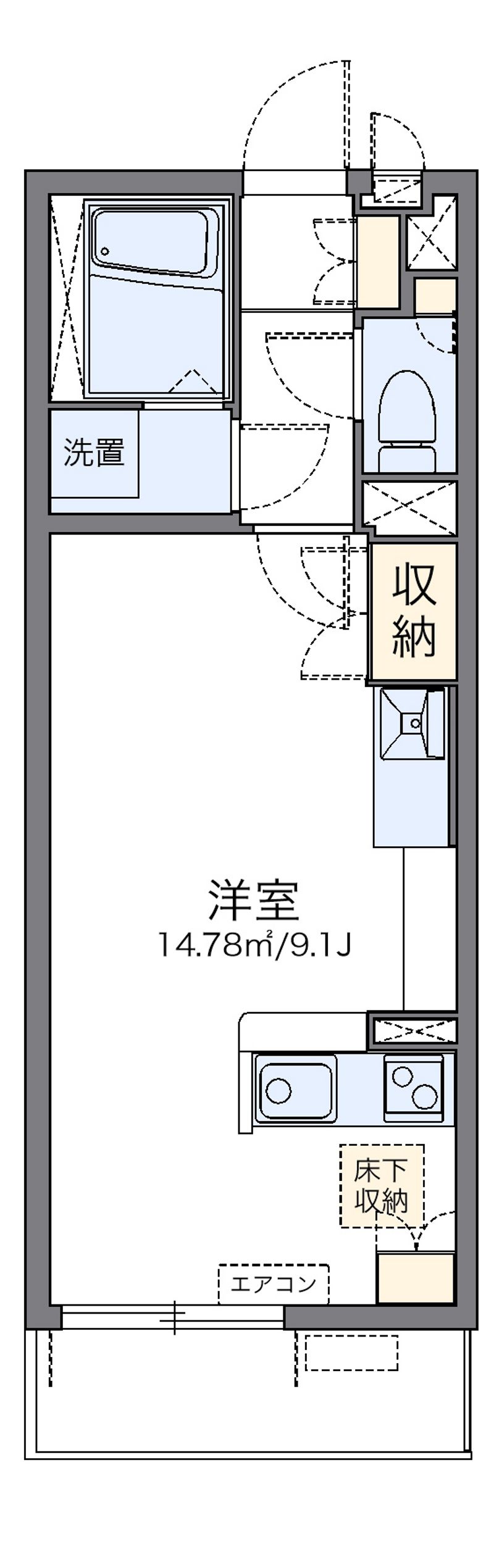 レオネクストサニーテラス石橋 間取り
