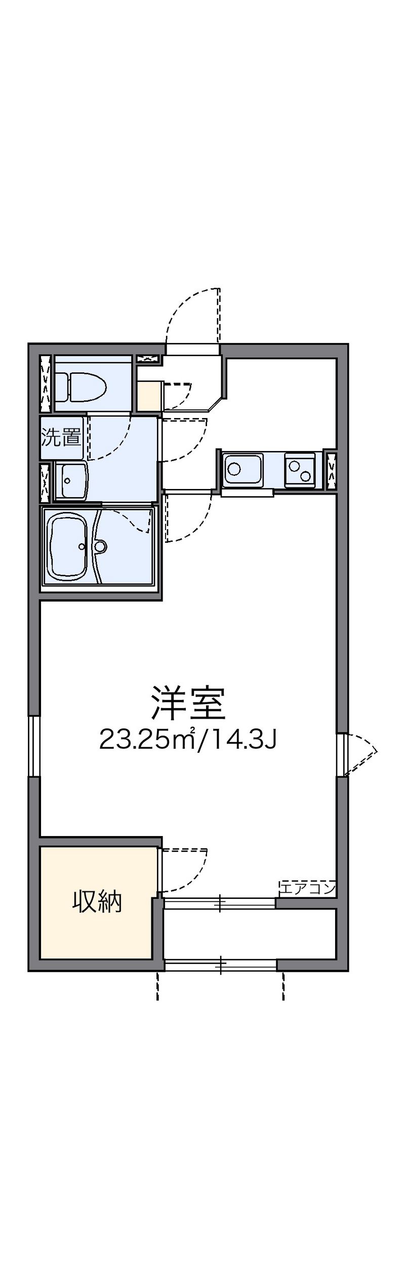 レオネクストリトルスクウェア 間取図