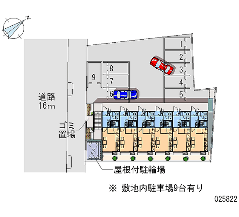 25822月租停车场