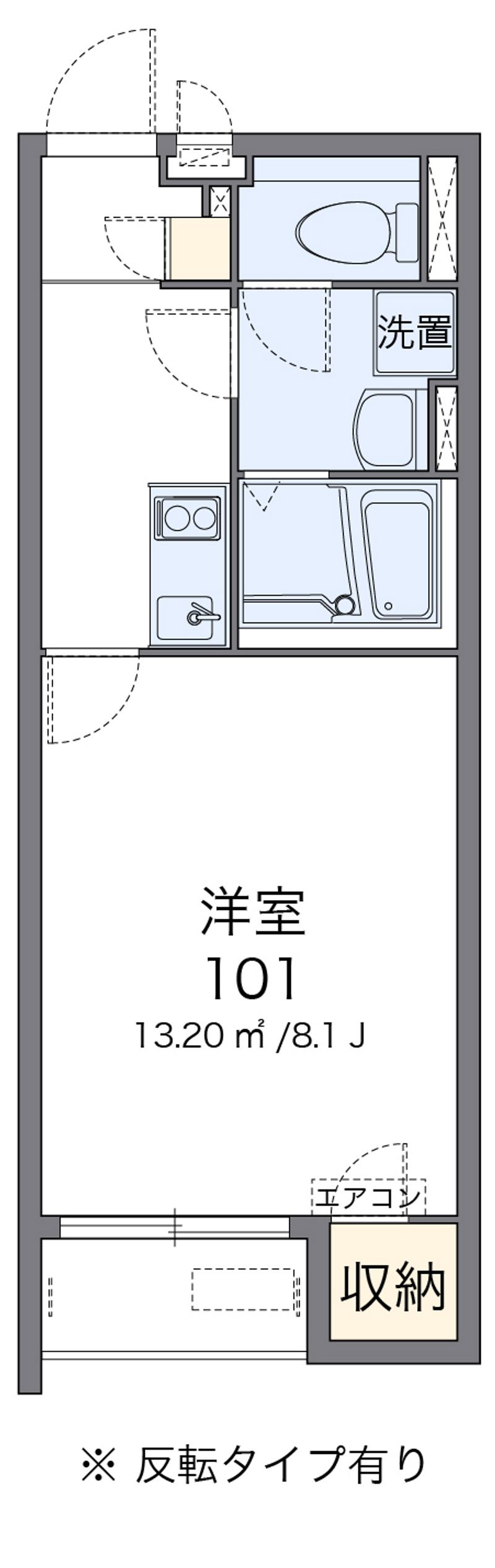 クレイノＯｌｉｖｅ水口 間取図
