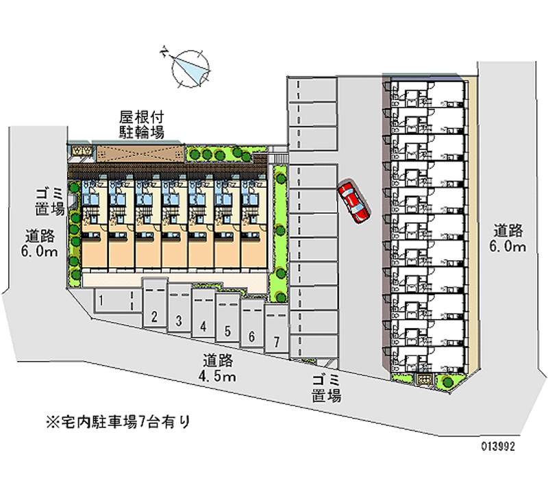 13992 Monthly parking lot