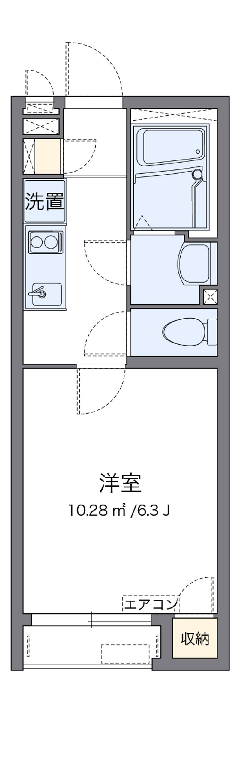 クレイノブァンテージⅢ 間取図