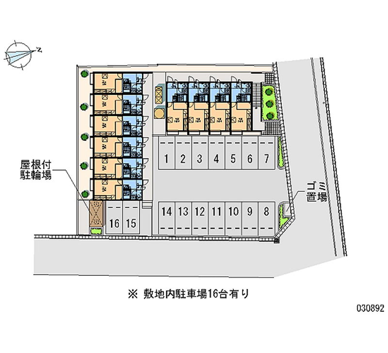 30892 Monthly parking lot