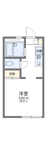 レオパレス横浜とつか 間取り図