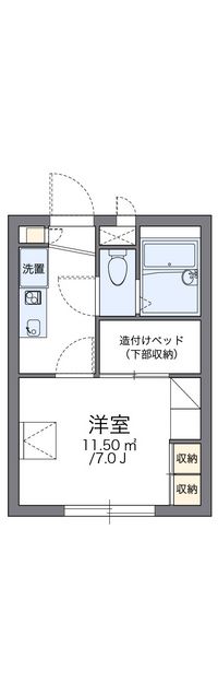 レオパレス望 間取り図