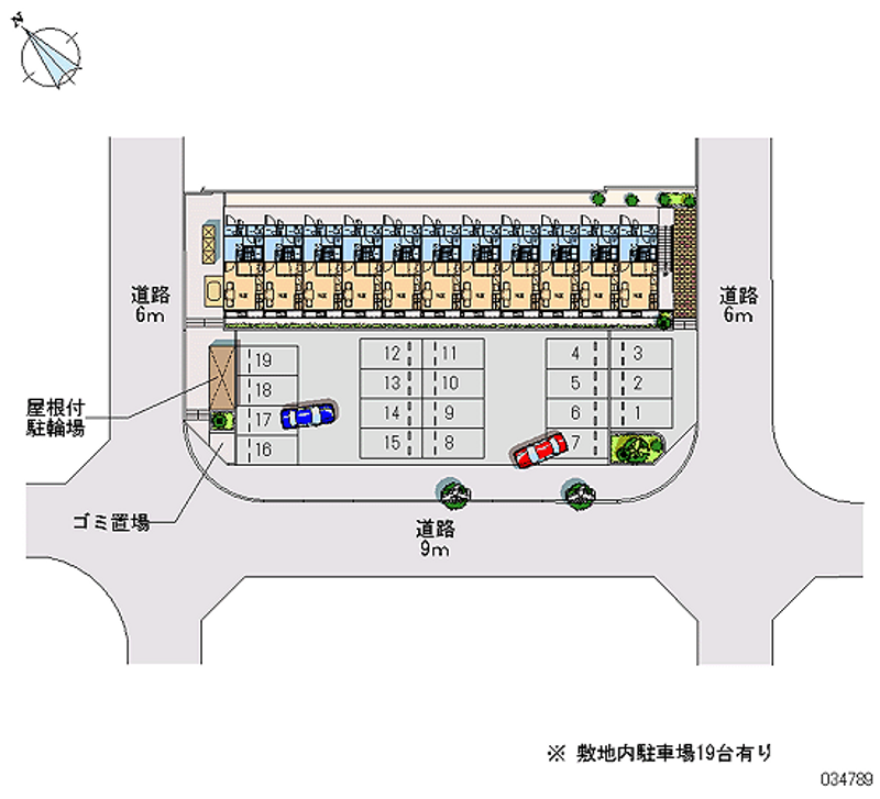 34789月租停車場