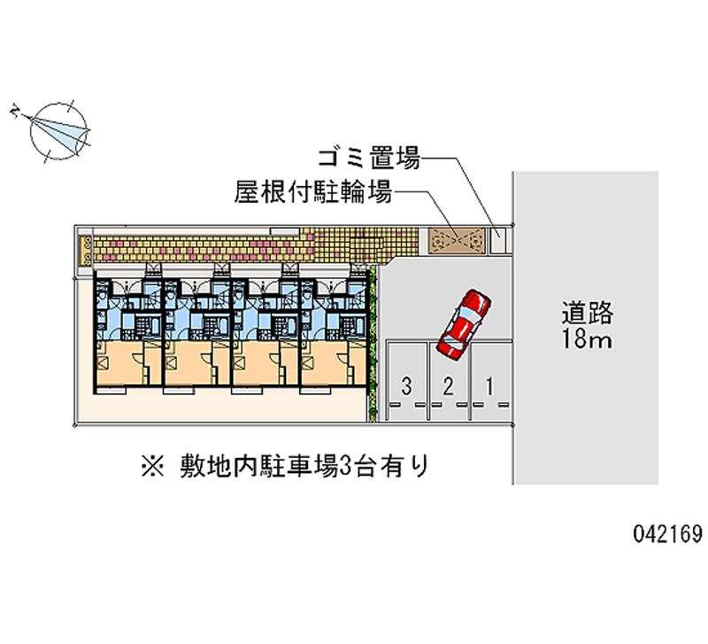 レオネクストマリアⅡ 月極駐車場