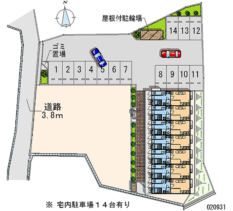 20931月租停車場