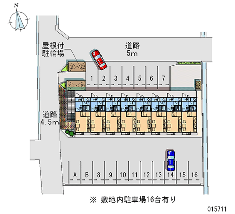 15711月租停車場