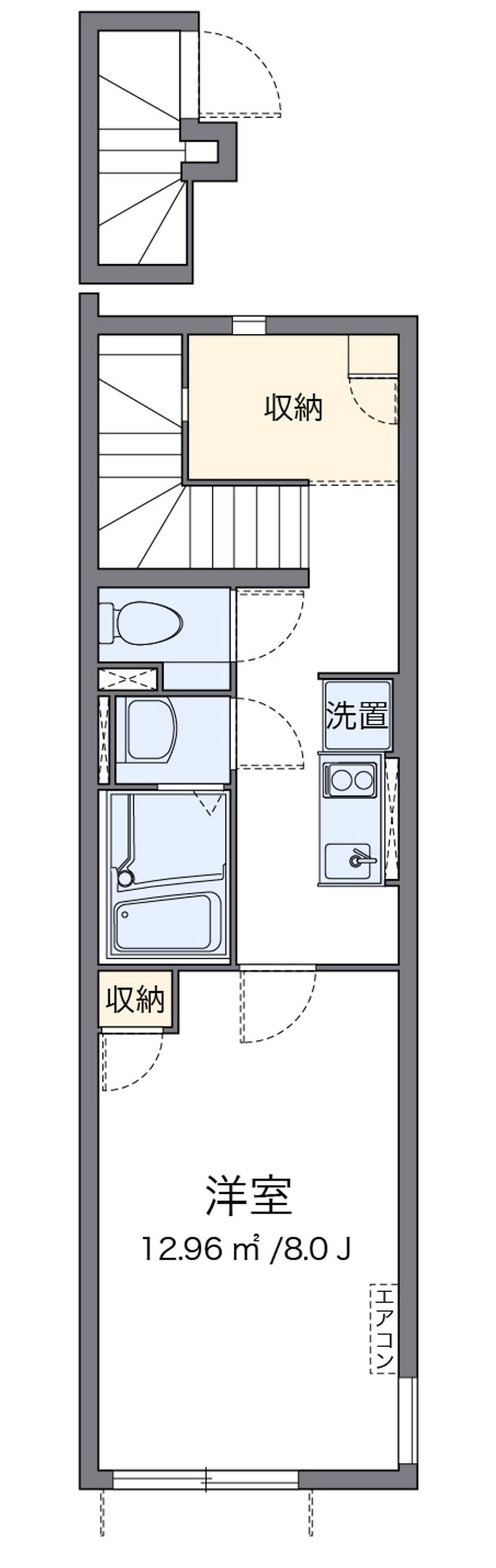 クレイノアレキサンドライト 間取図