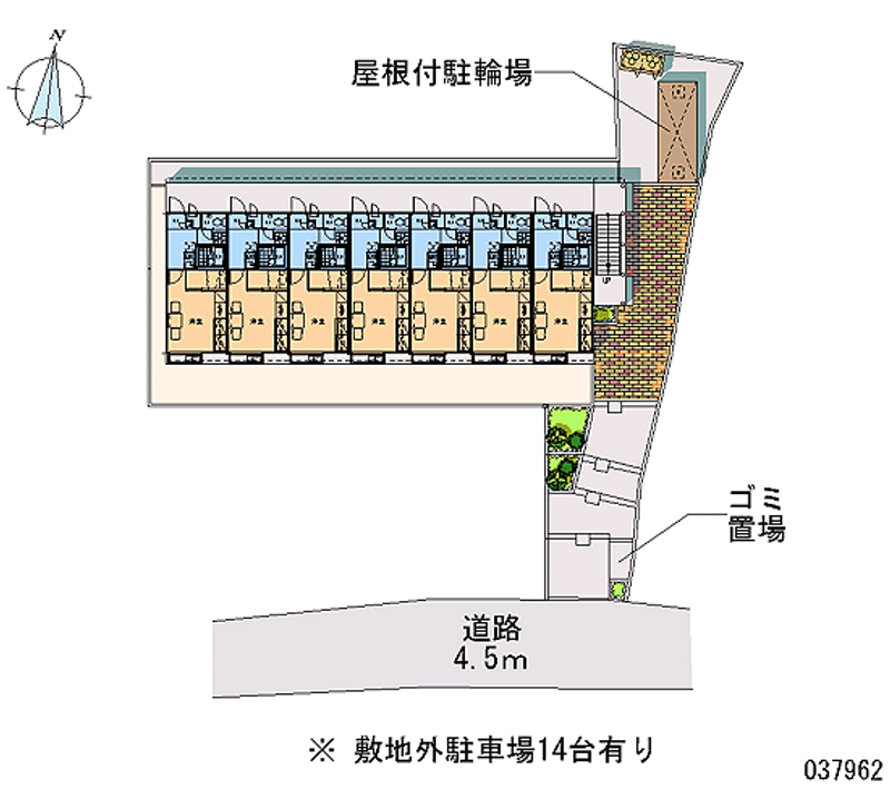 レオパレスあさひ 月極駐車場