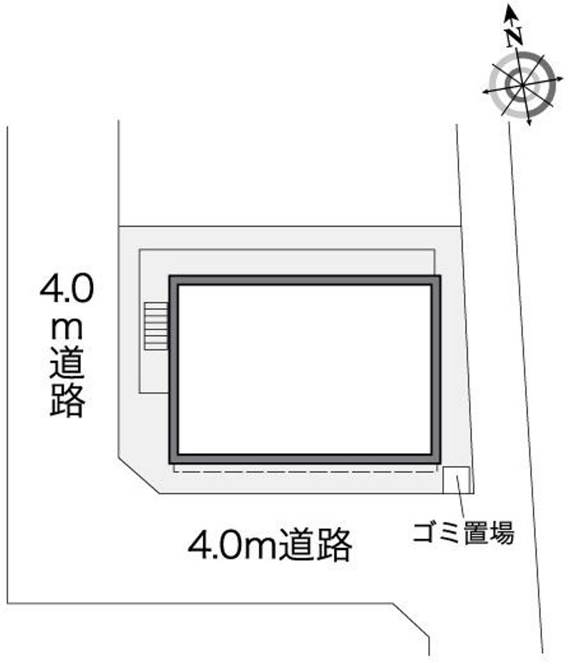 レオパレス東四つ木 配置図
