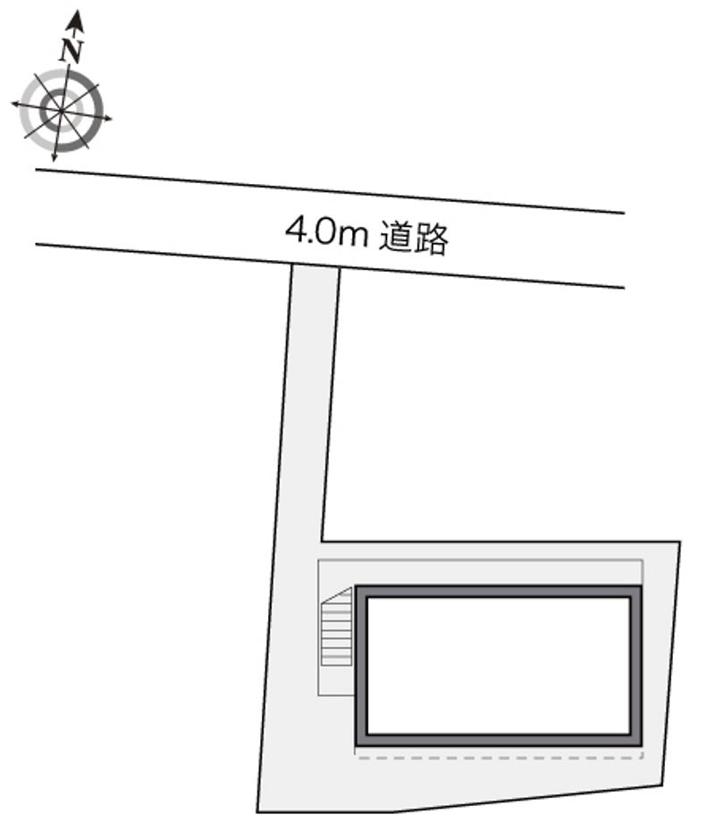 レオパレス諏訪ハイツ 配置図