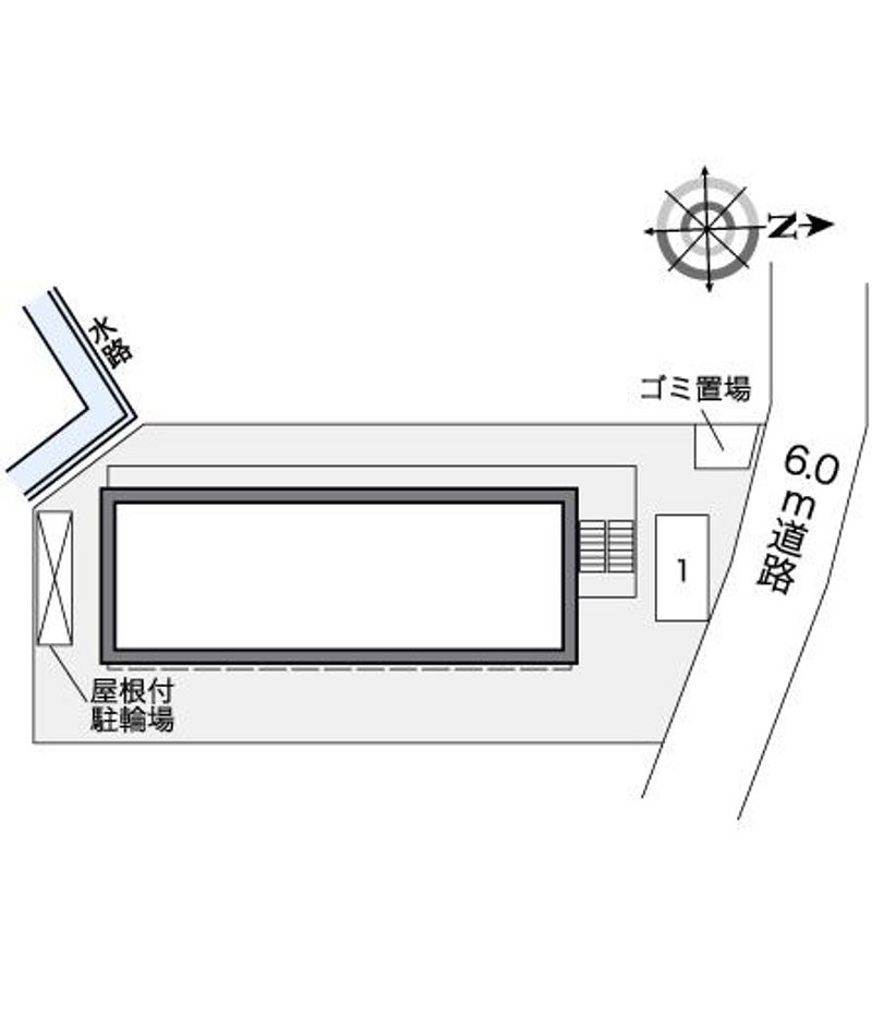 レオパレスめぞん一刻 配置図