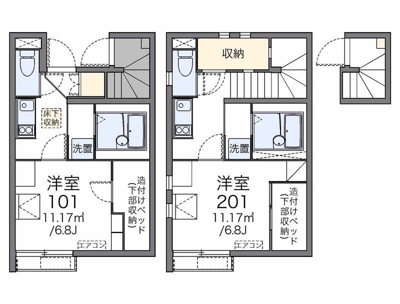 レオネクストさくらやⅣ 間取図