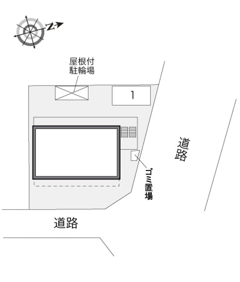 レオパレスフォレスト 配置図