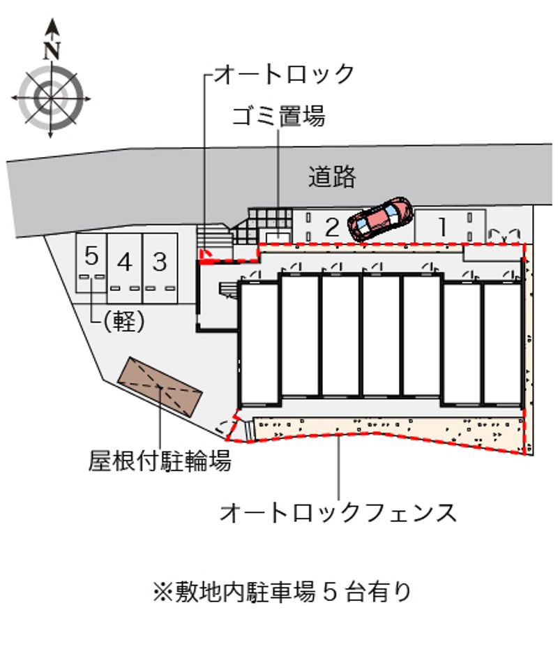 クレイノＰＯＣＫＥＴ　ＰＡＲＫ 配置図