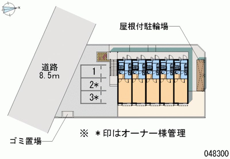 レオパレスステラ 区画図