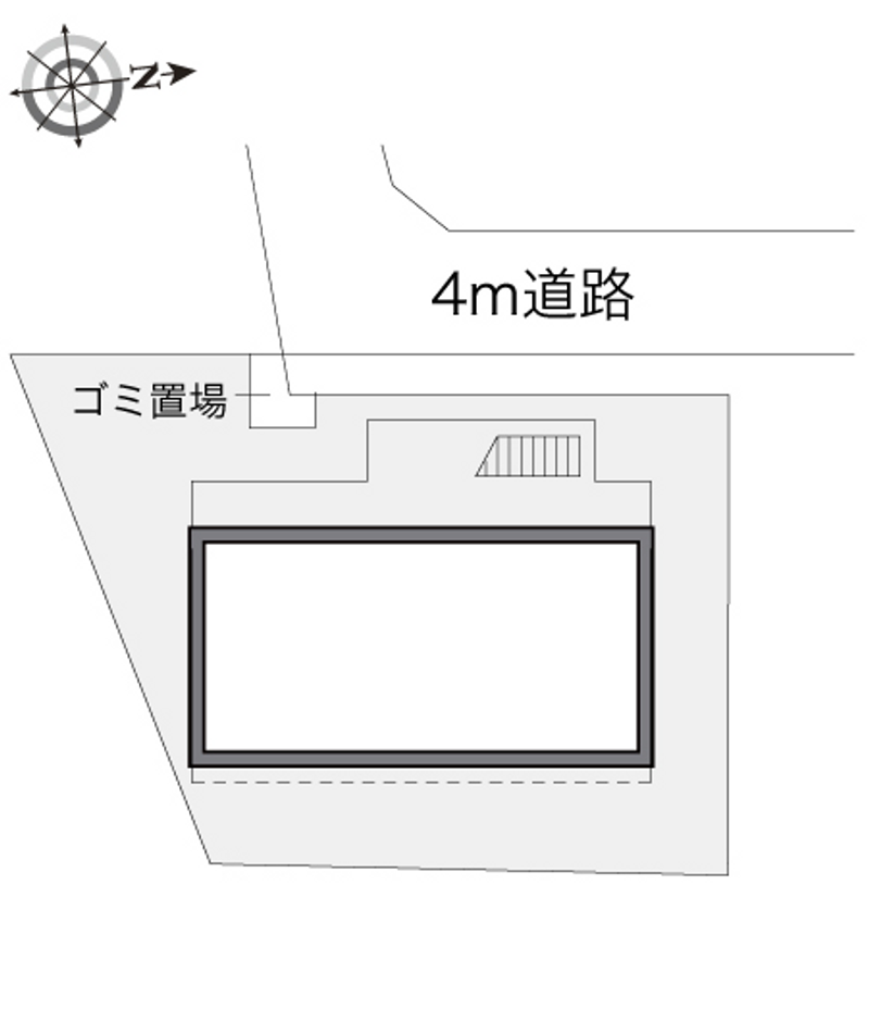 レオパレスロォーンデイジー 配置図