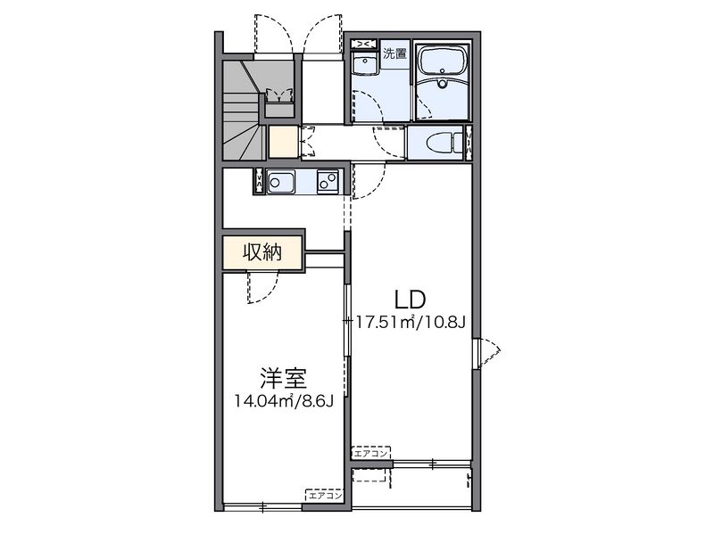 レオネクストルーチェ 間取り