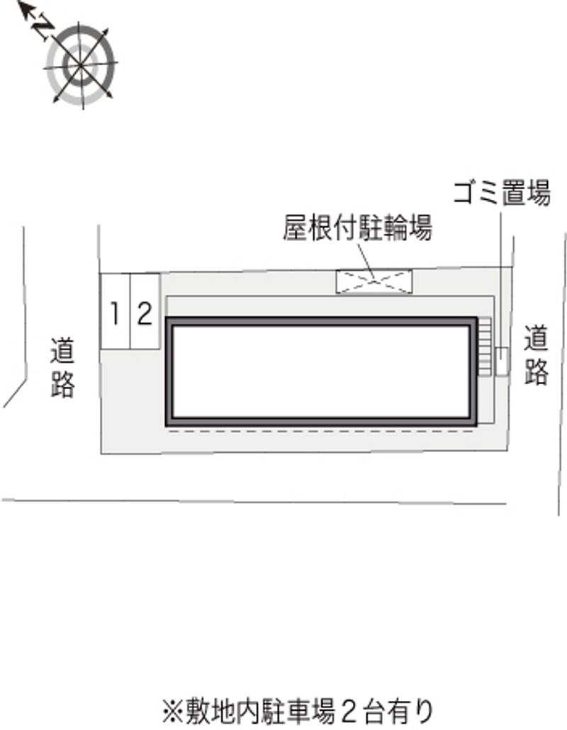 レオパレスＳＥＲＡＩ 駐車場
