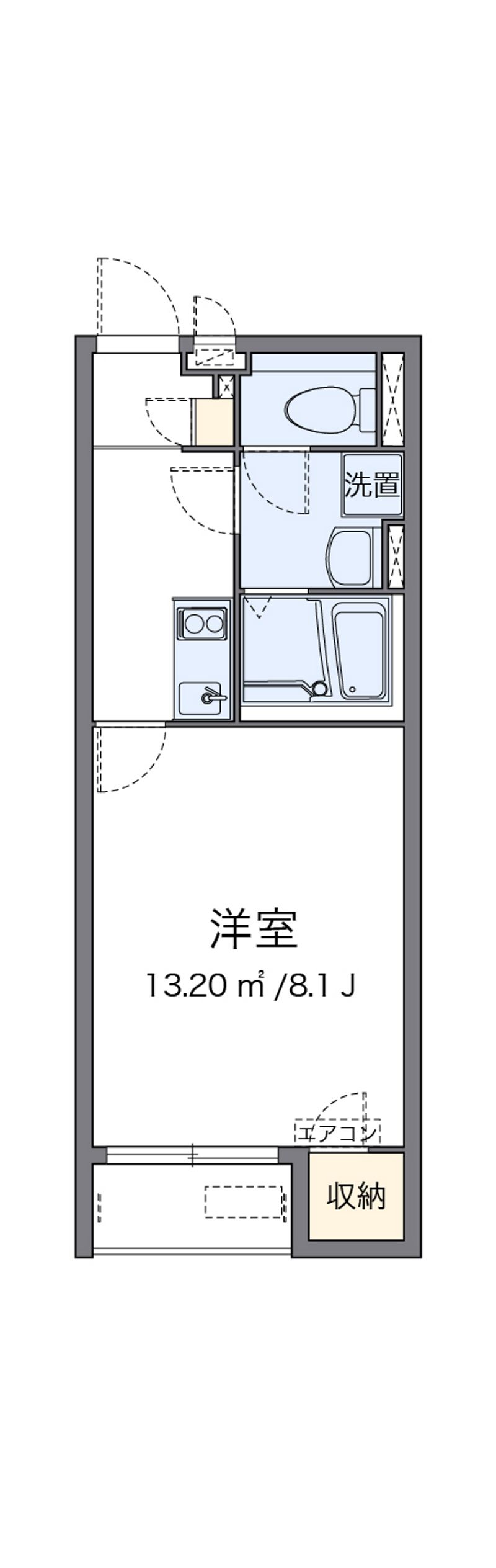 クレイノミカミ 間取図