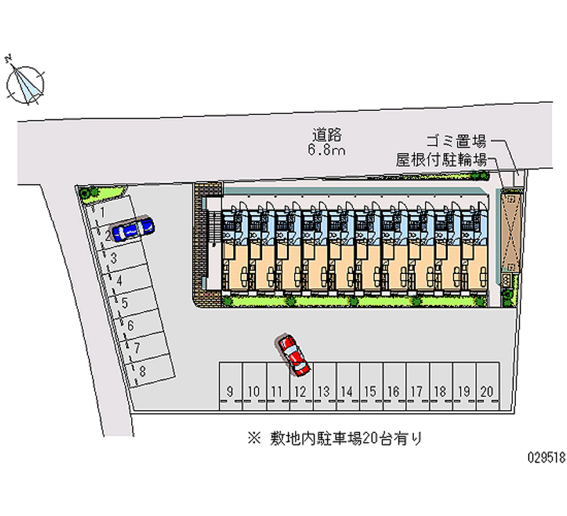 29518 Monthly parking lot