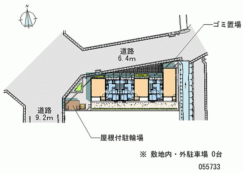 クレイノショコラーデ 区画図