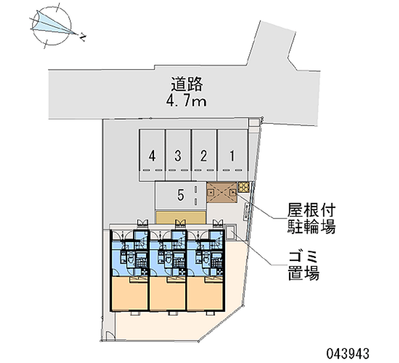 レオネクストナバノ 月極駐車場