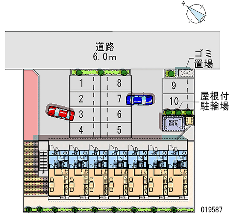 レオパレスＧＭ 月極駐車場