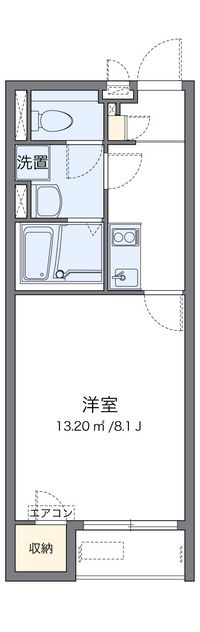 クレイノＨＯＭＥＪＩＮＤＥＮ 間取り図