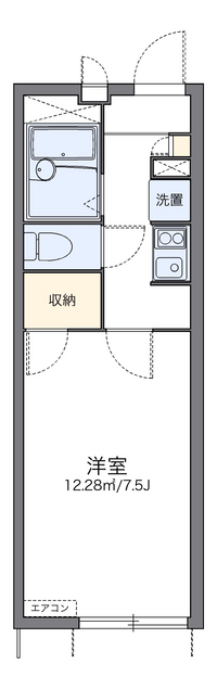レオパレスファミールつばき 間取り