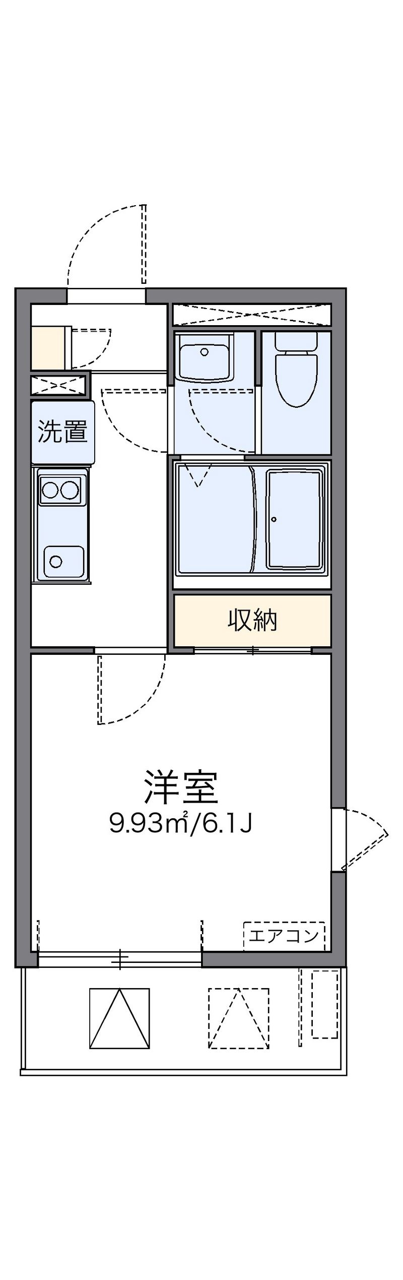 レオネクストラフォーレ 間取図