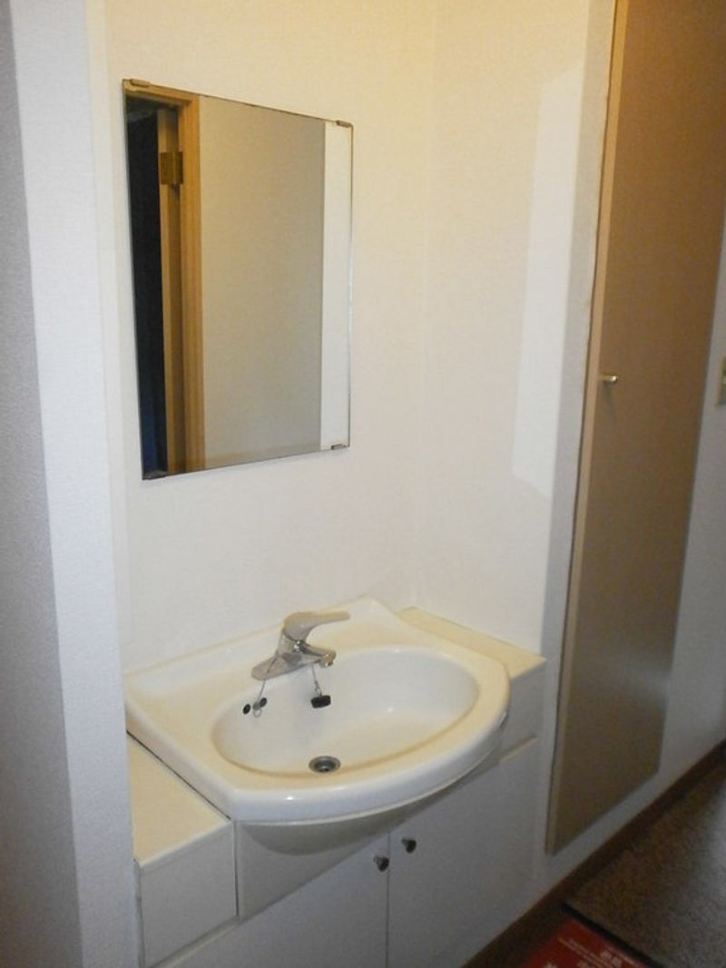 レオパレスピュアグリーン 洗面台