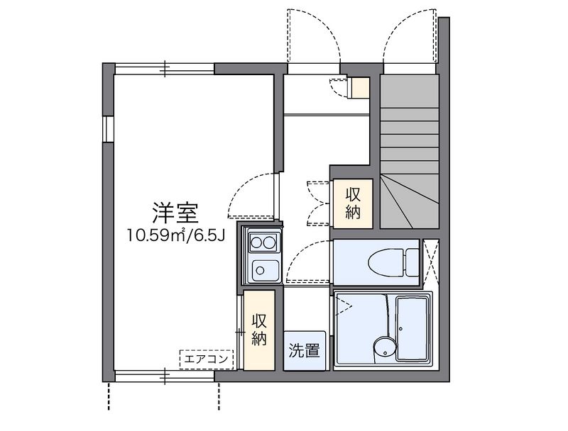 レオネクストココグランデ十条 間取り