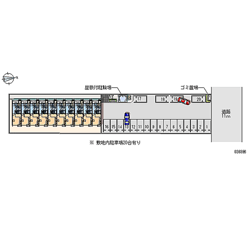 36896月租停車場