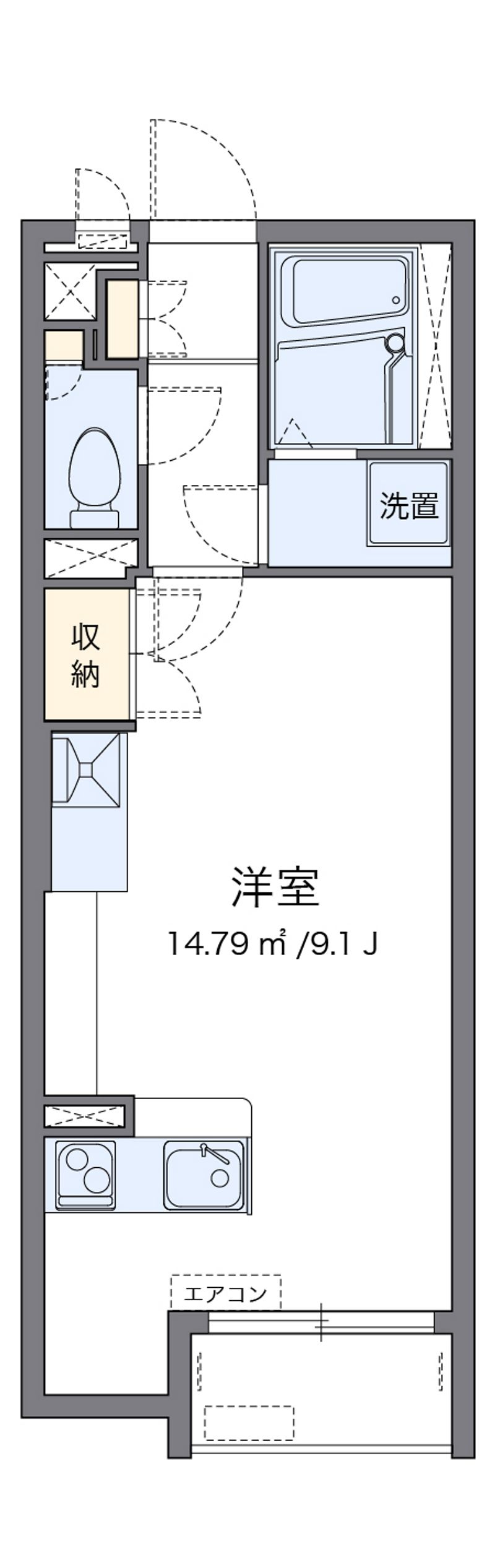 ミランダサニーヒルエスペランサ 間取図