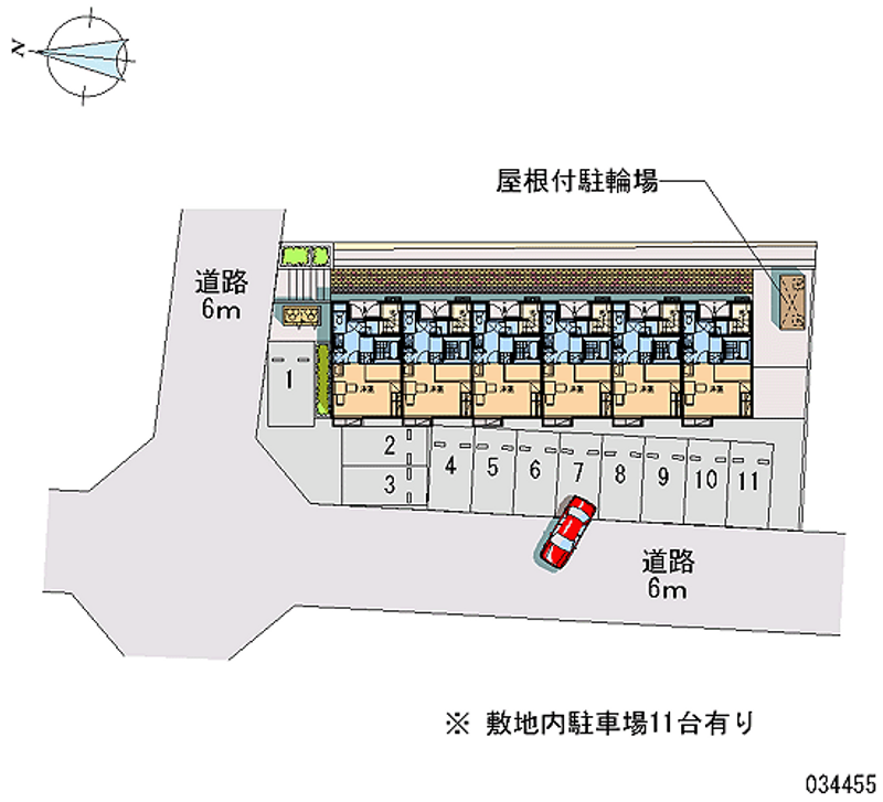 34455月租停車場