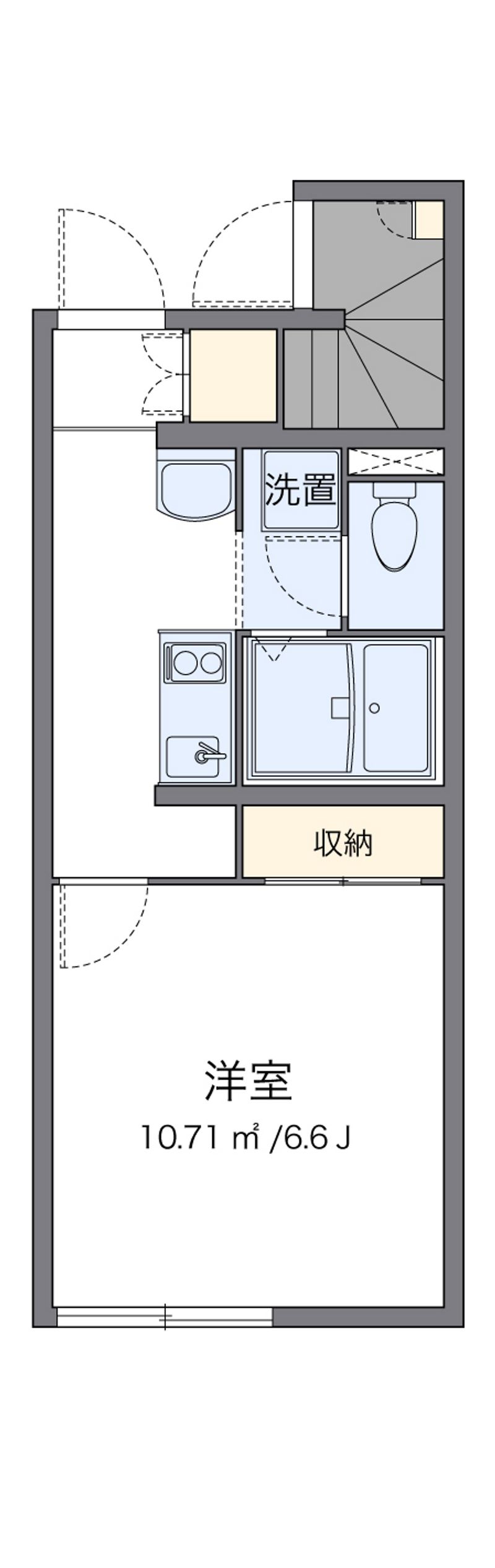 レオネクストグッド　ハッシー 間取図