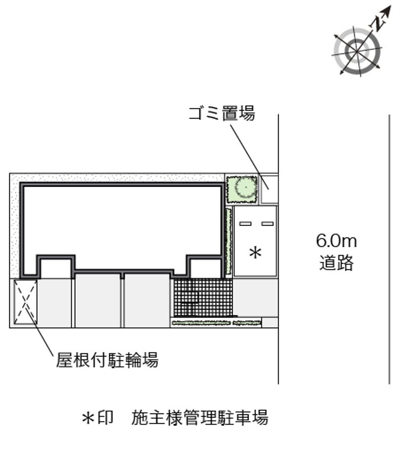 レオネクスト東浅草 配置図