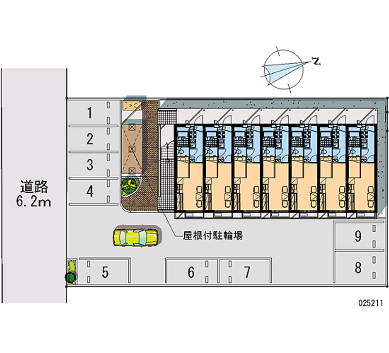 25211月租停車場