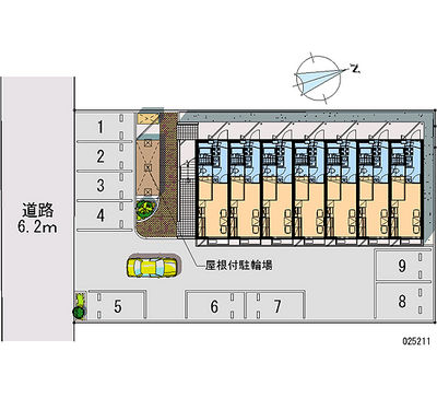 25211 Monthly parking lot