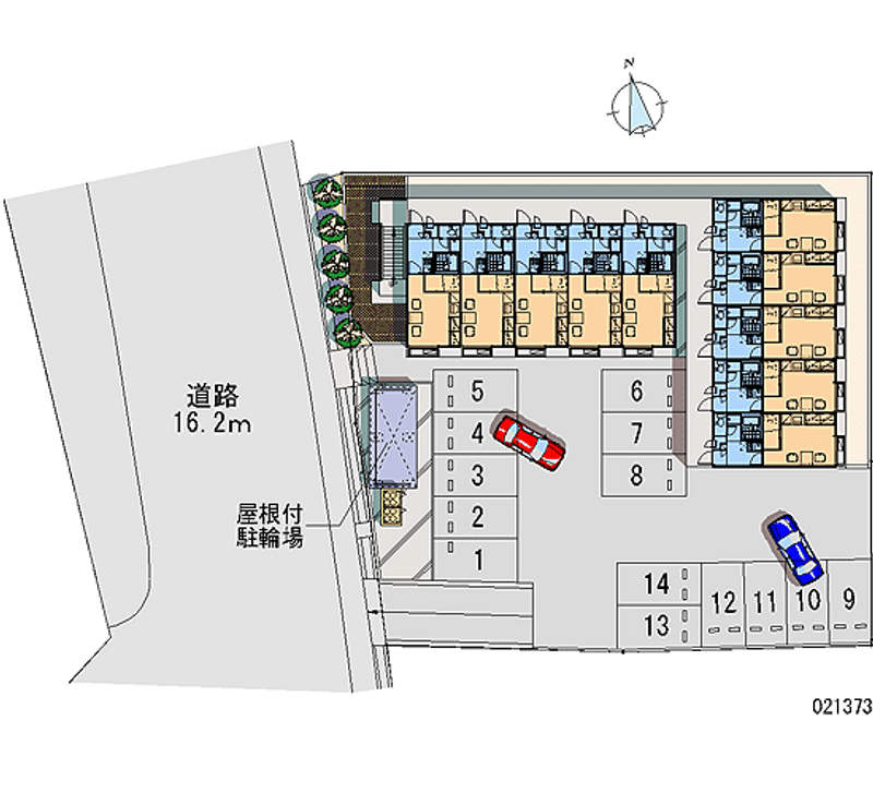 21373月租停車場