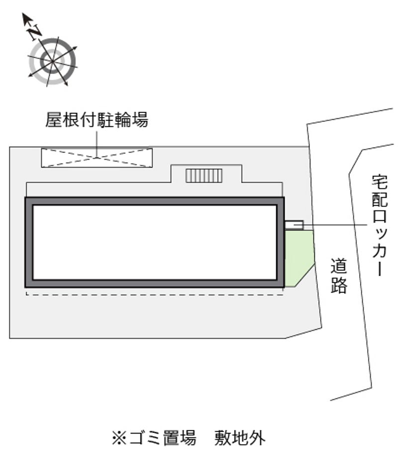 レオパレスＣＡＮＤＹ 配置図
